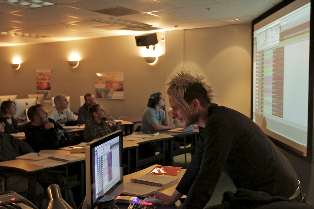 Timo Preece Avid ProTools Certified Instructor Ex'pression College DAW1 Course Director